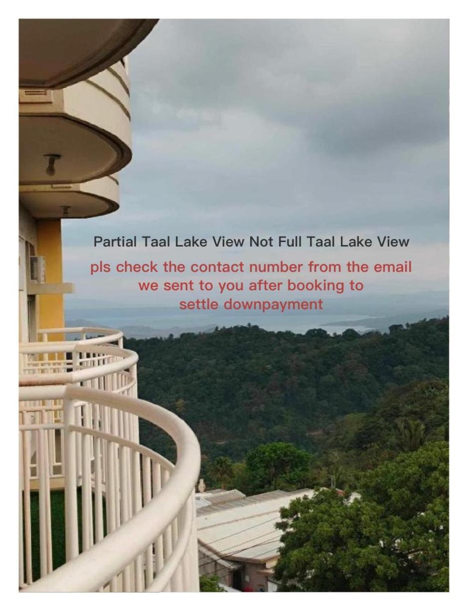 Cityland Tagaytay Taal Lake View City View Free Pool Parking Studios With Balcony Are City View タガイタイ エクステリア 写真